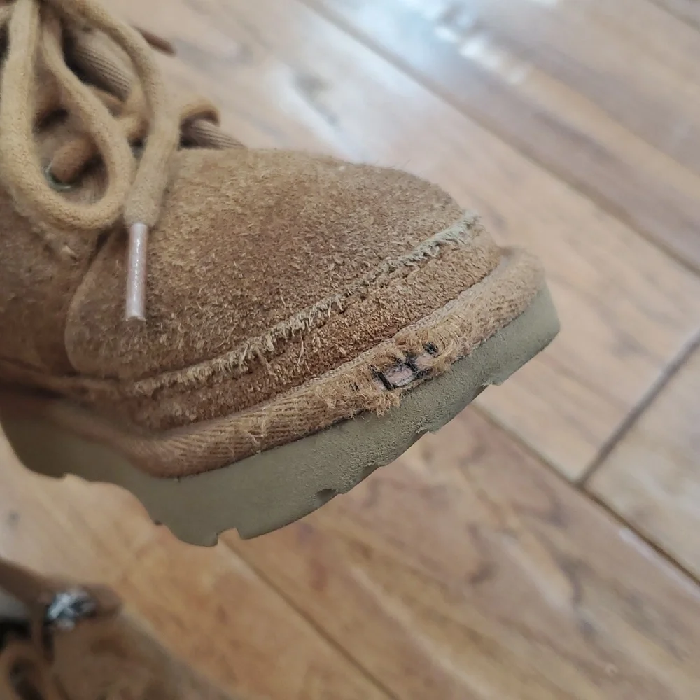 UGG Neumel Tan Zip Booties